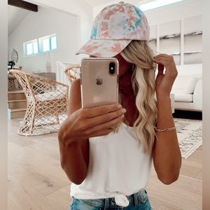 NWOT DAVID and YOUNG SASHA TIE DYE BASEBALL HAT🧢, Sz.OS, BNWOT